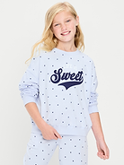 Image number 1 showing, Favorite Fleece Oversized Tunic Sweatshirt for Girls