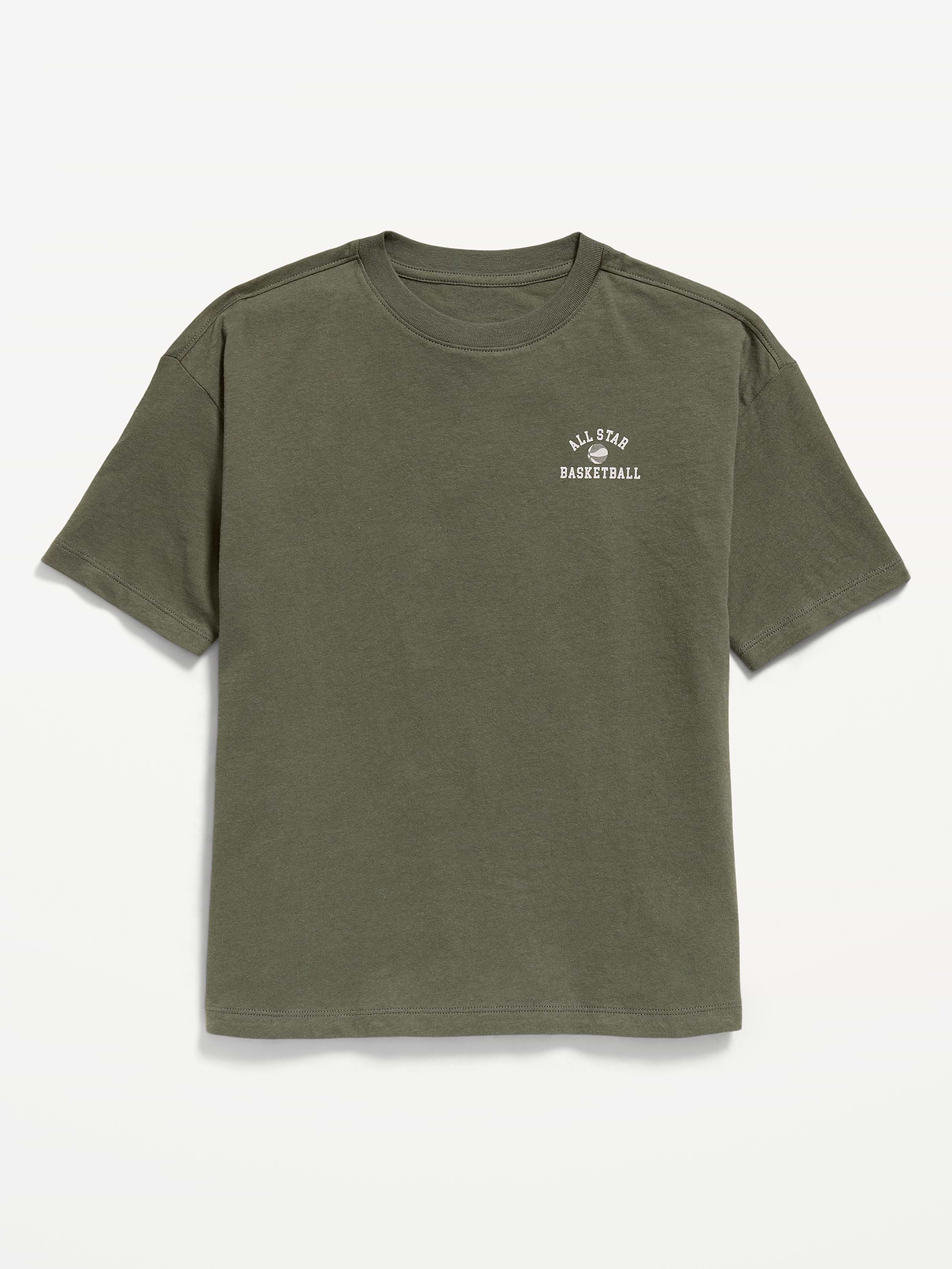 Image number 1 showing, Oversized Short-Sleeve Graphic T-Shirt for Boys