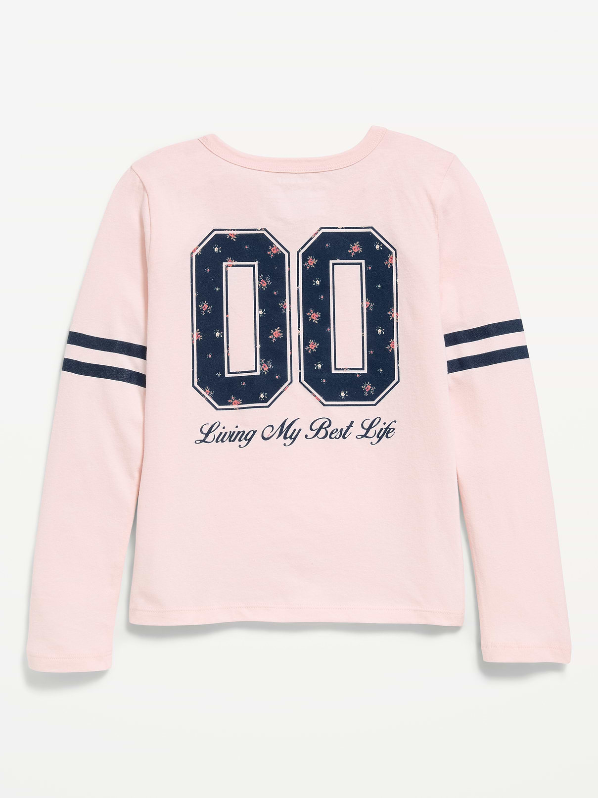 Image 2 of 2, Long-Sleeve Graphic T-Shirt for Girls