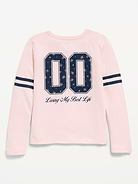 Image 2 of 2, Long-Sleeve Graphic T-Shirt for Girls