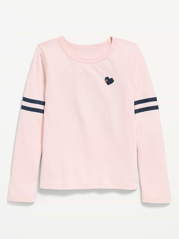 Long-Sleeve Graphic T-Shirt for Girls