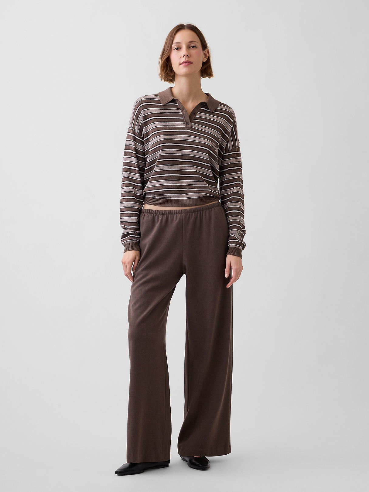 Easy Wide-Leg Pants | Gap