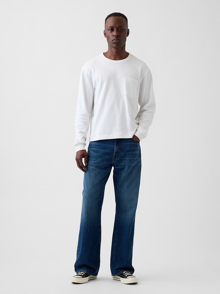 Image number 1 showing, Loose Boot Jeans