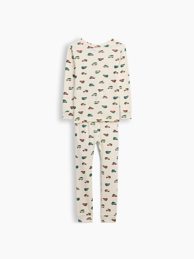 Image number 3 showing, Kids & babyGap X-Mas Tree Print PJ Set