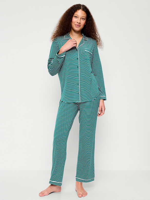 Sunday Sleep Knit Jersey Pant Set