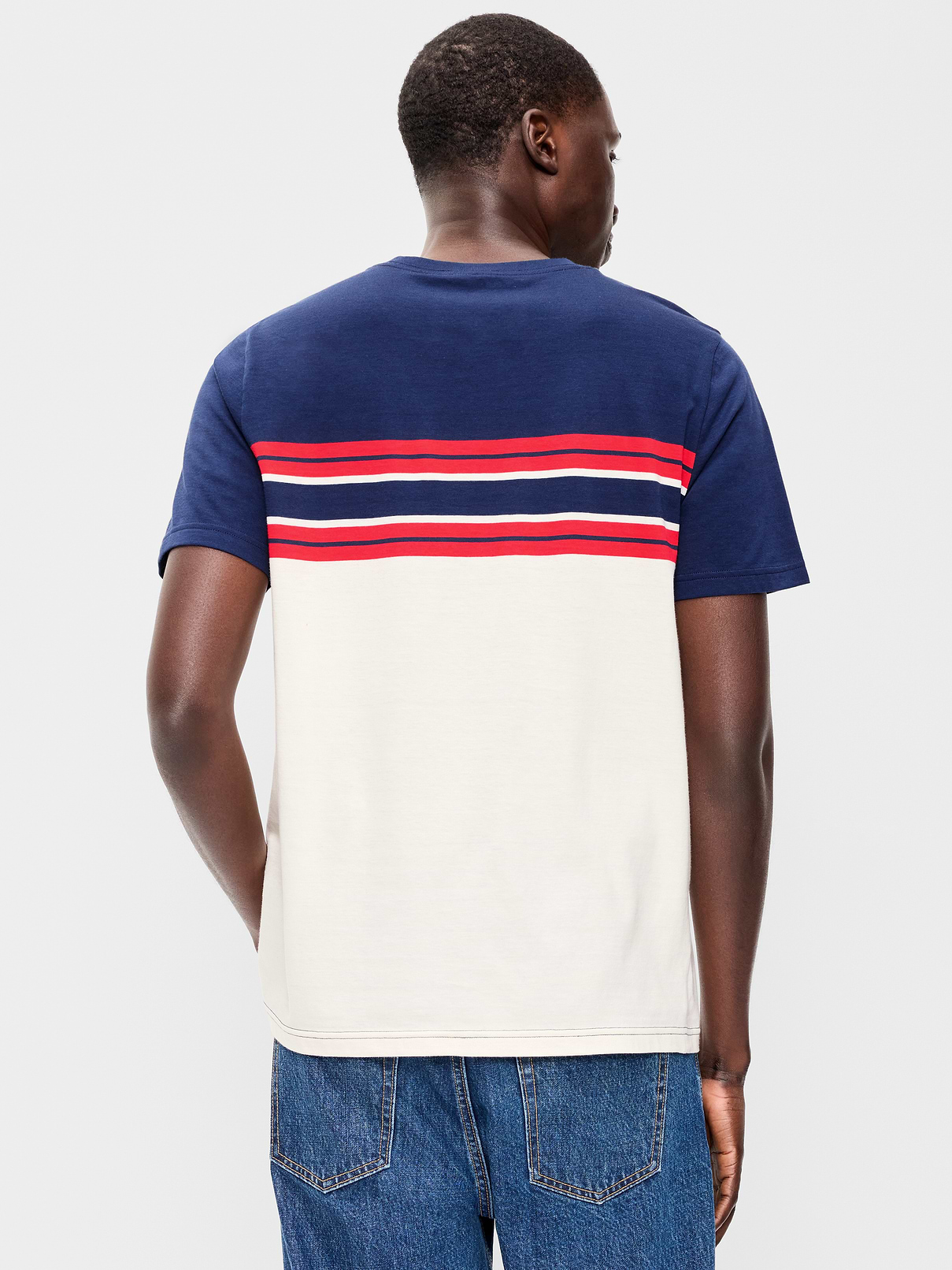 Image number 2 showing, Crew-Neck Striped T-Shirt