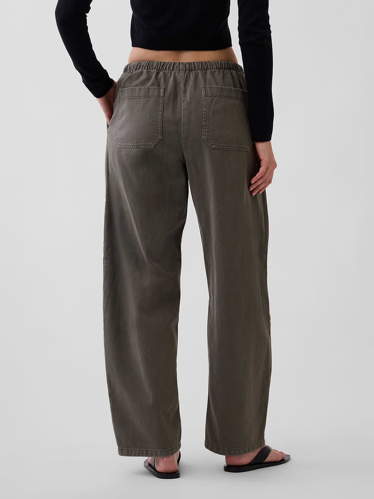 Image number 5 showing, Easy Double-Knee Barrel Pants