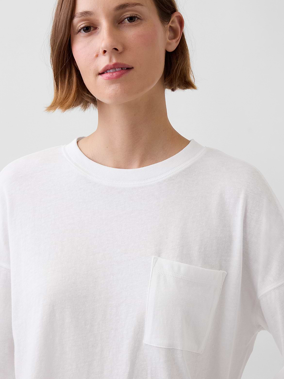 100% Cotton Authentic Pocket Big T-Shirt