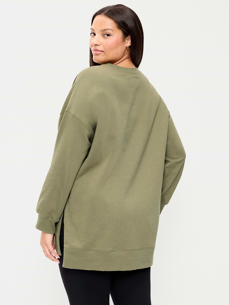 Image number 7 showing, SoComfy Relaxed Tunic Sweatshirt