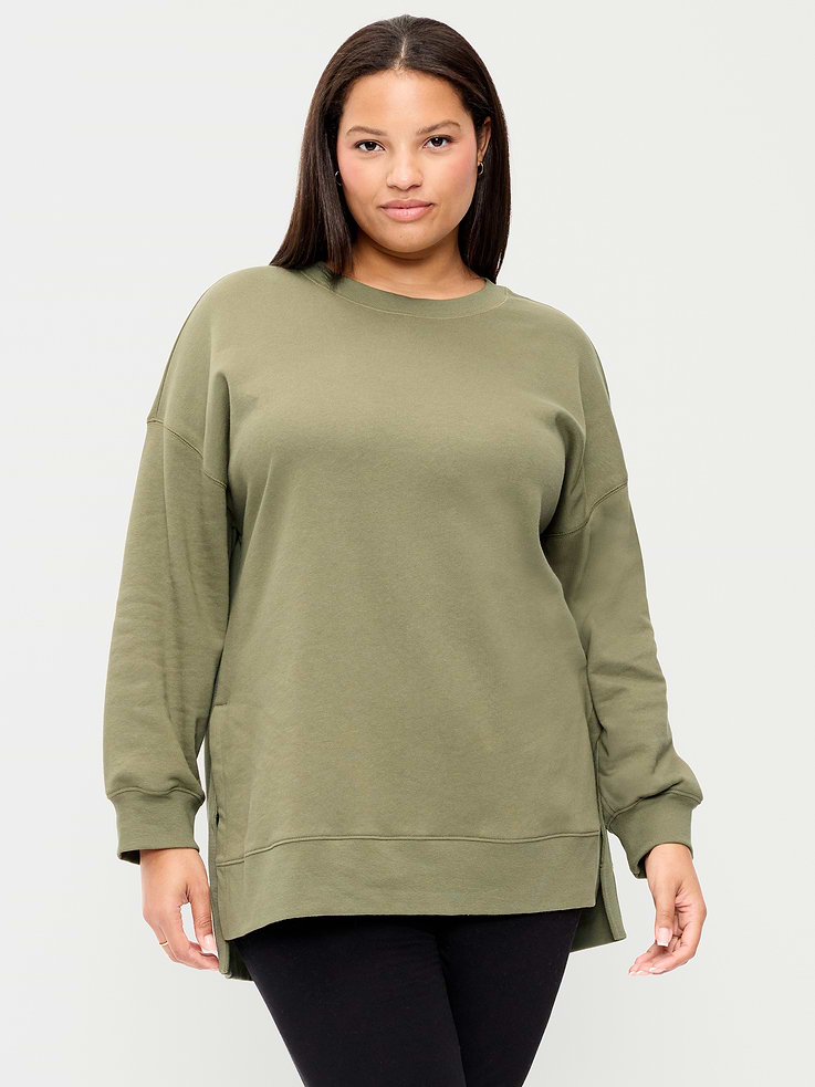 Image number 6 showing, SoComfy Relaxed Tunic Sweatshirt