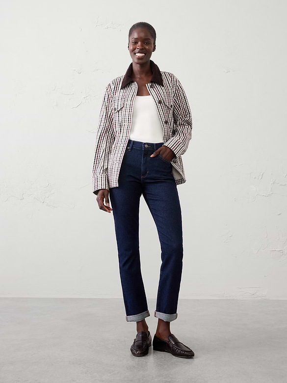 Girlfriend Mid-Rise Jean