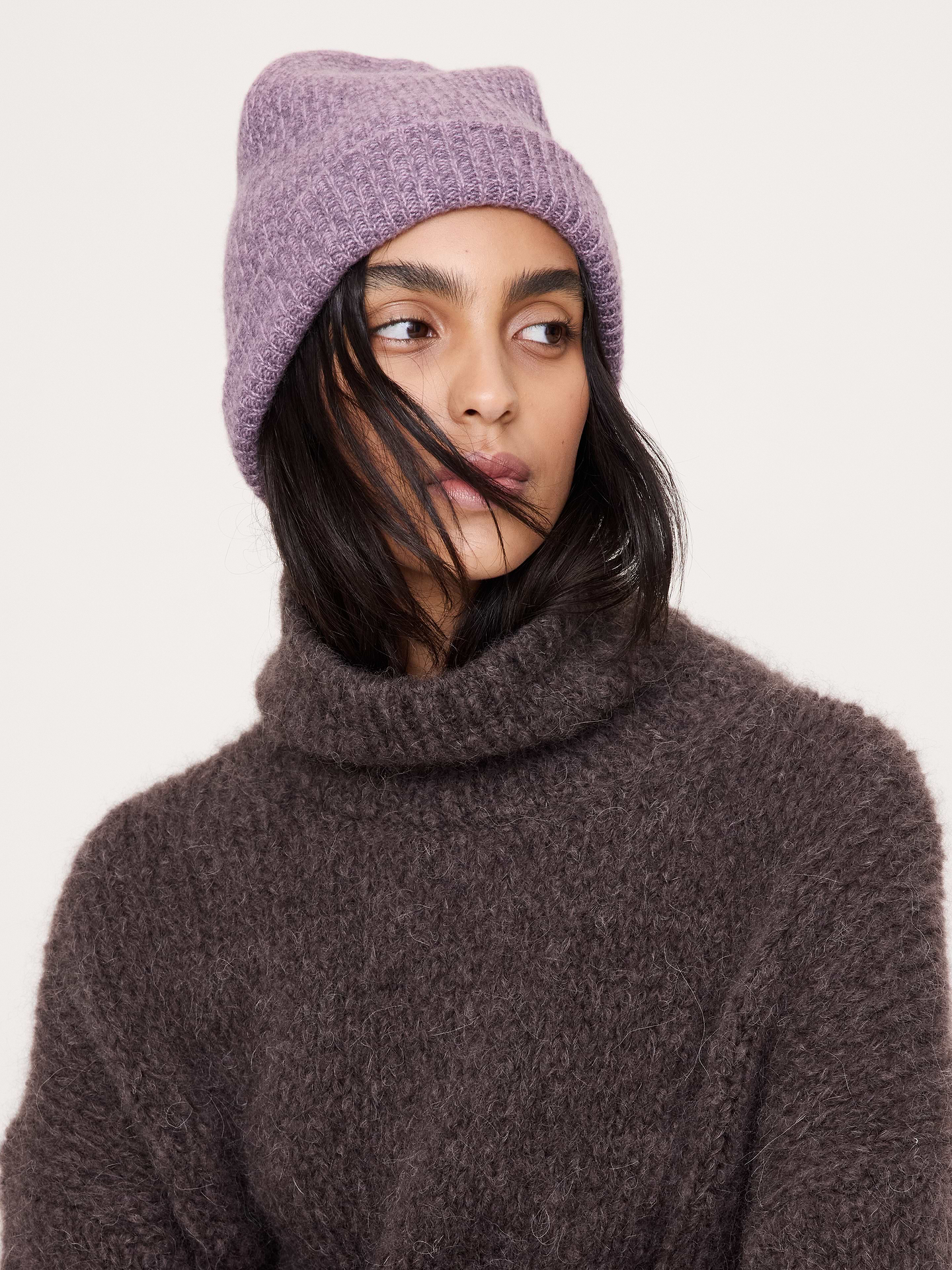 Image number 2 showing, Cashmere Slouchy Beanie