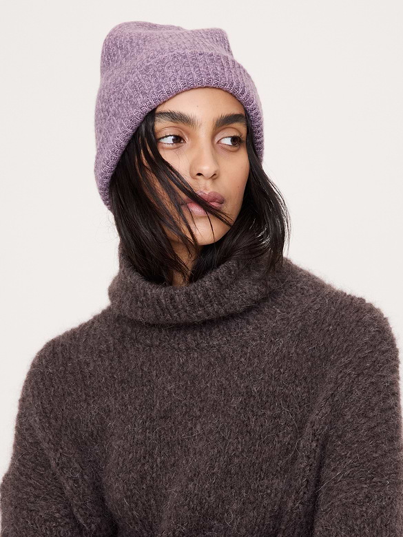 Bonnet souple en cachemire