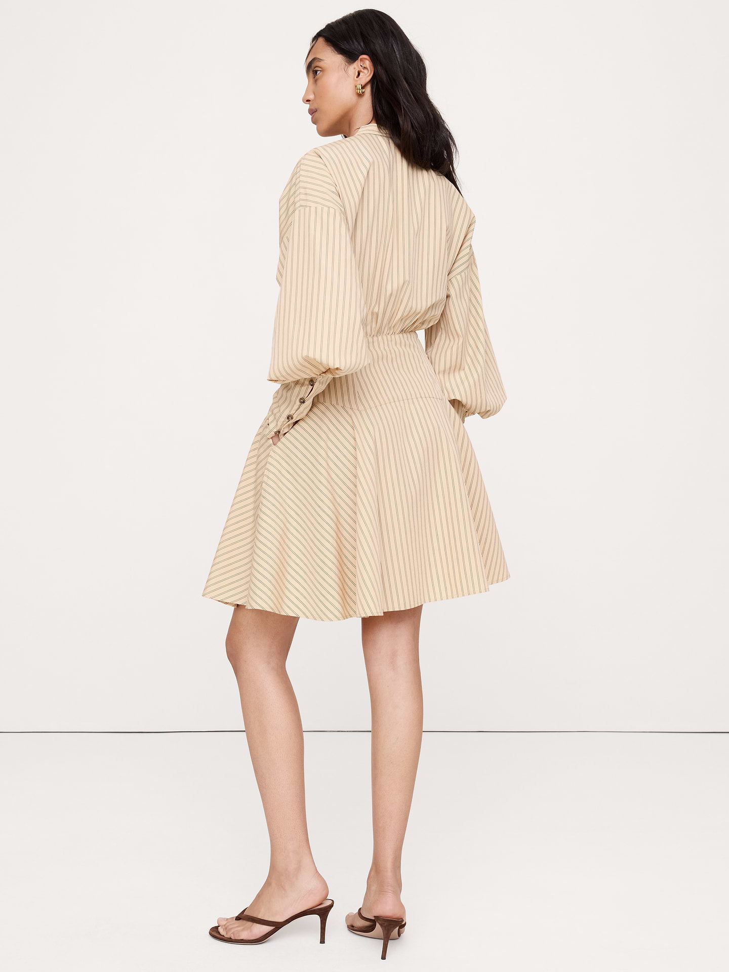 Image number 3 showing, Gigot Sleeve Mini Dress