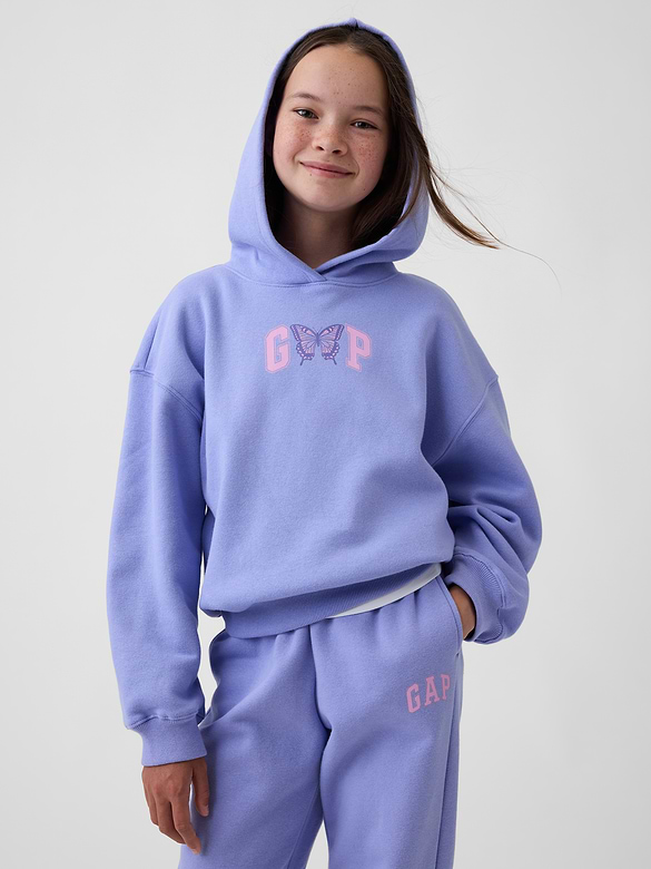 Kids Relaxed Fleece Hoodie