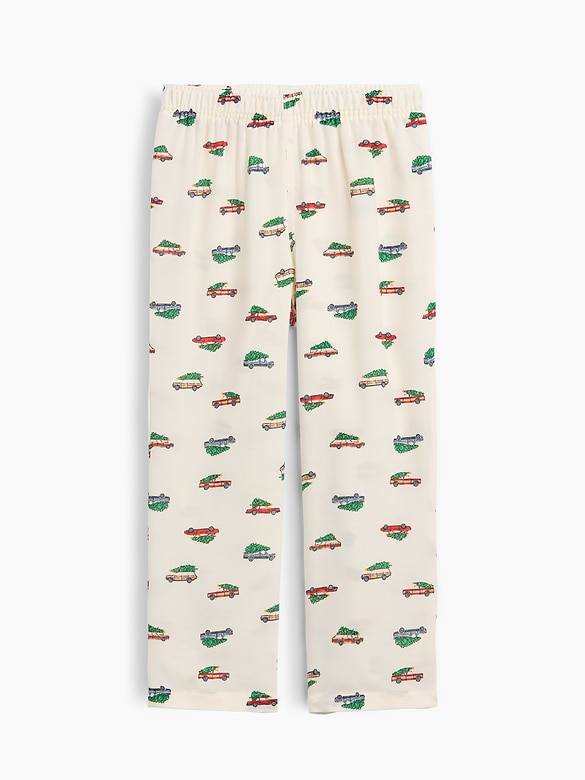 Kids X-Mas Tree Flannel PJ Pants