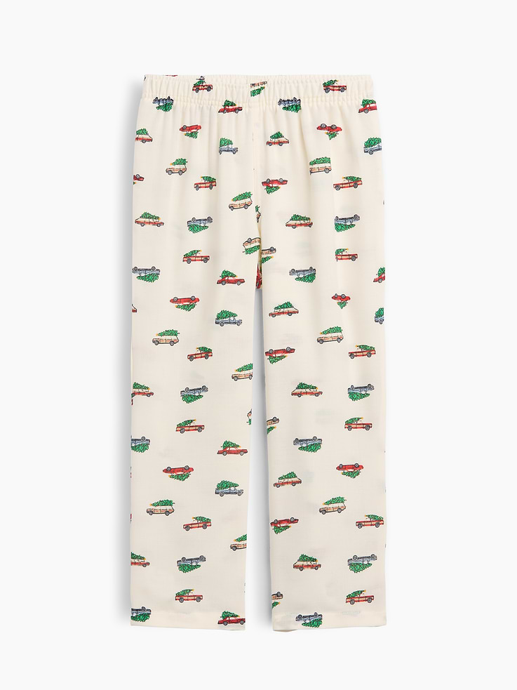 Image number 1 showing, Kids X-Mas Tree Flannel PJ Pants