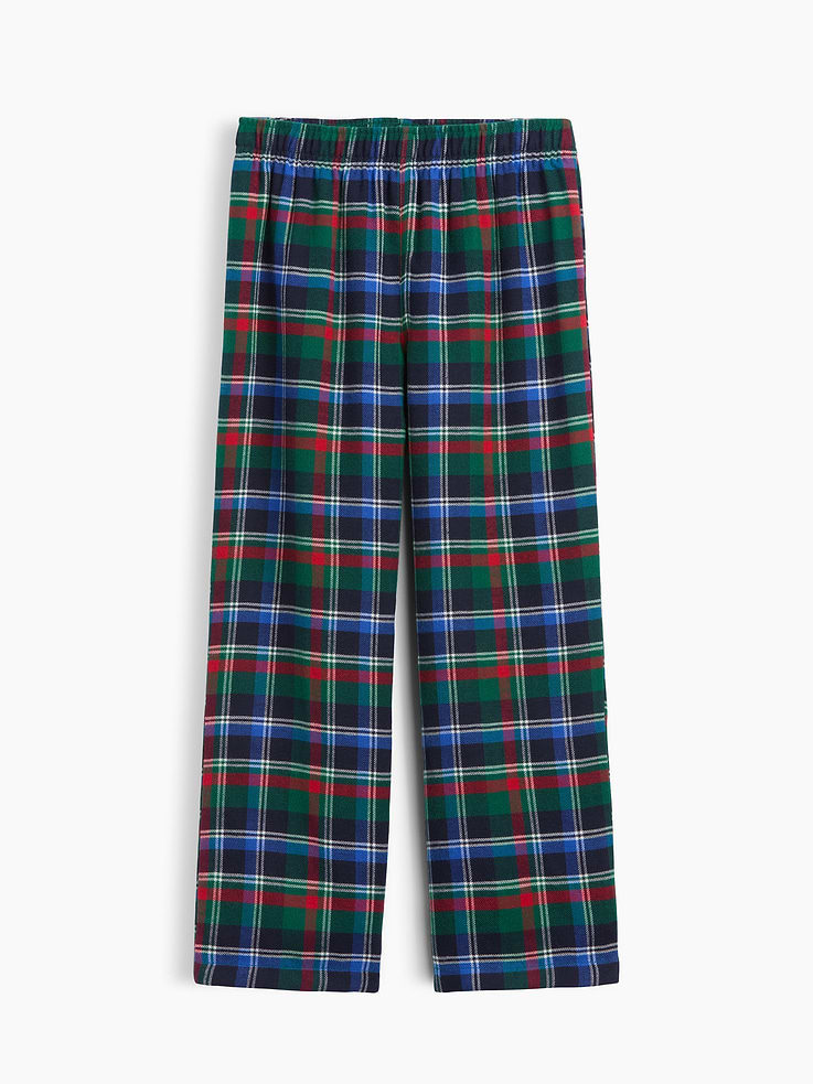 Image number 1 showing, Kids Plaid Flannel PJ Pants