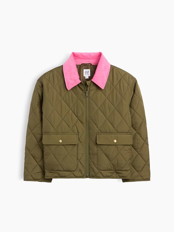 Kids Relaxed Quilted Barn Jacket