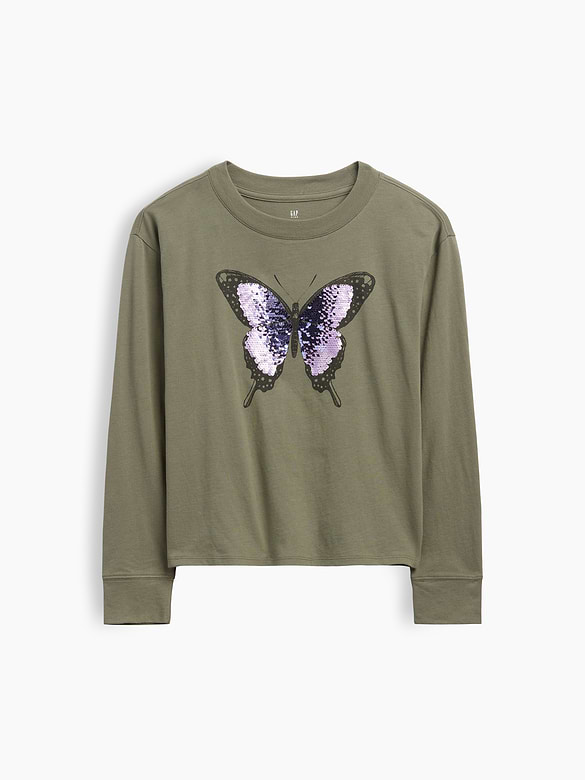 Kids Oversized Graphic T-Shirt