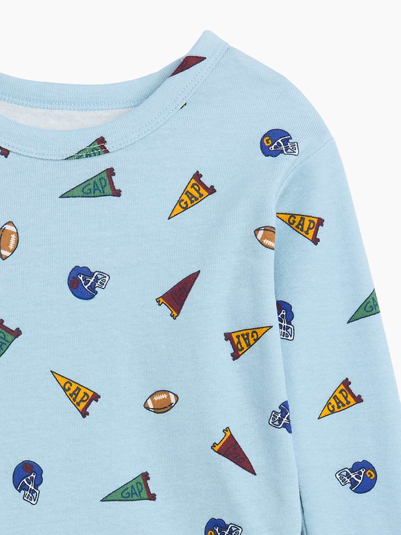 Kids & babyGap Football Print PJ Set