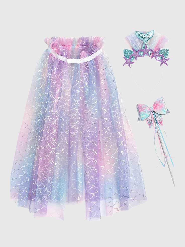 Image number 1 showing, Sweet Wink Shimmering Mermaid Dress Up Kit