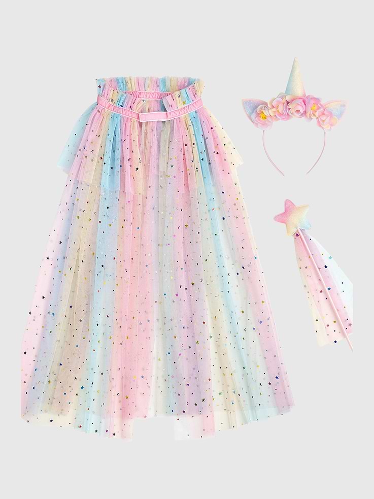 Image number 1 showing, Sweet Wink Pastel Unicorn Dress Up Kit
