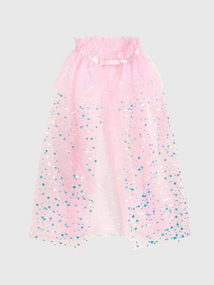 Image number 1 showing, Sweet Wink Pink Sequin Cape