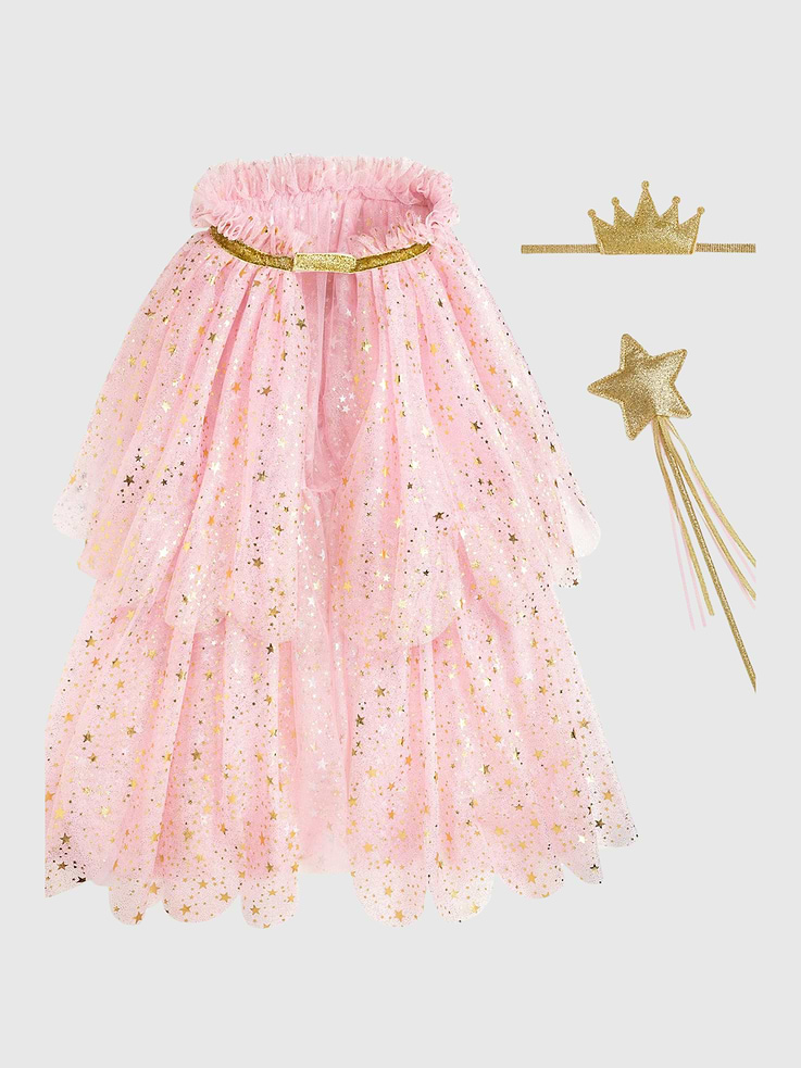 Image number 1 showing, Sweet Wink Pink Star Princess Dress Up Kit