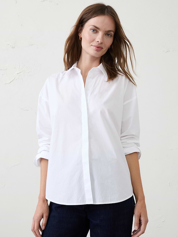 Contrast Twill Shirt