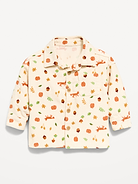 L'image numéro 1 présente Chemise en velours côtelé à manches longues à motif pour bébé