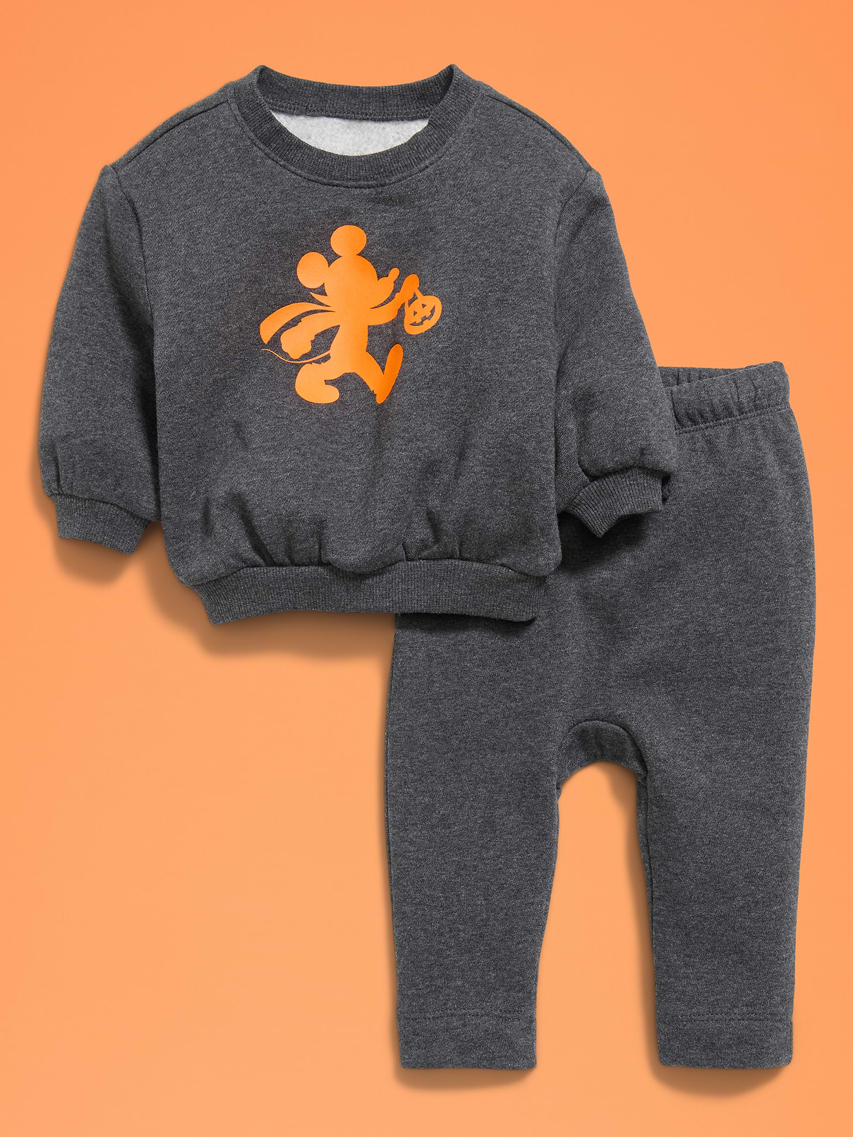 Image number 1 showing, Old Navy x Disney Mickey Mouse Sweatshirt and Sweatpants Set for Baby