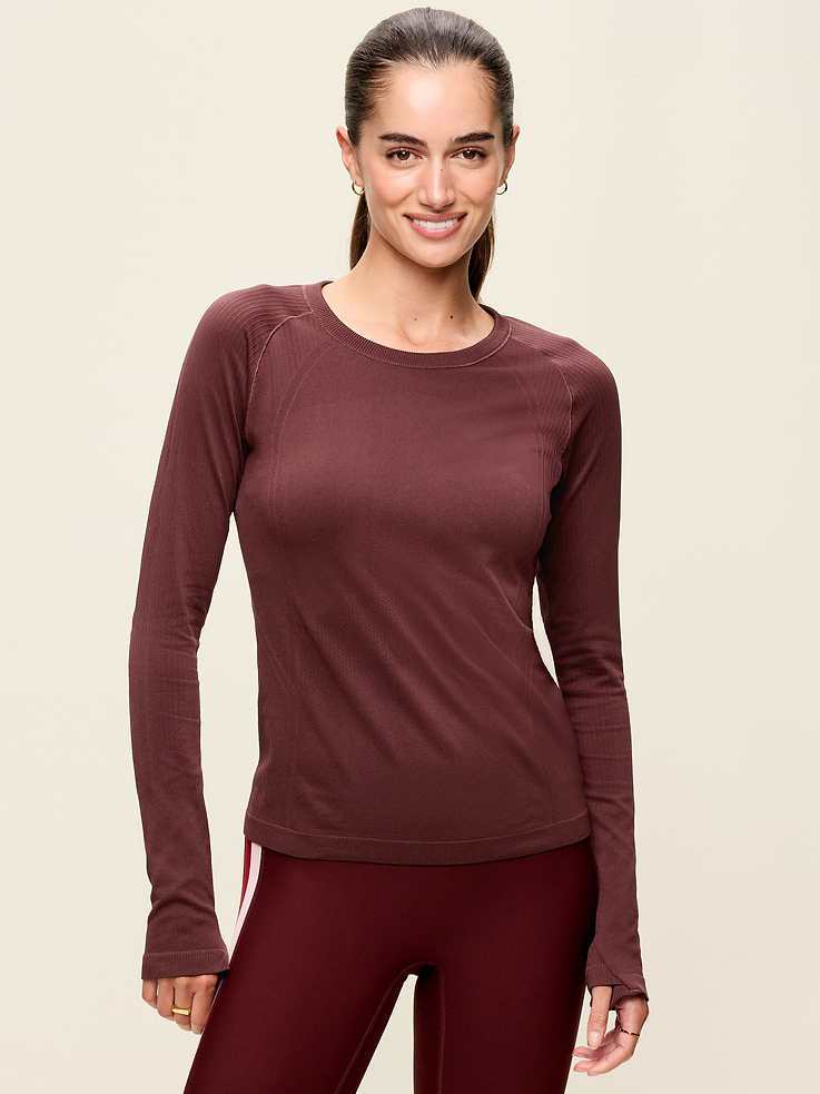 Image number 1 showing, Fluid Seamless Fitted Top