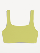 Image number 1 showing, Light Support StudioSmooth Square-Neck Sports Bra
