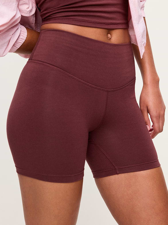 High-Waisted PowerChill Biker Shorts -- 5-inch inseam