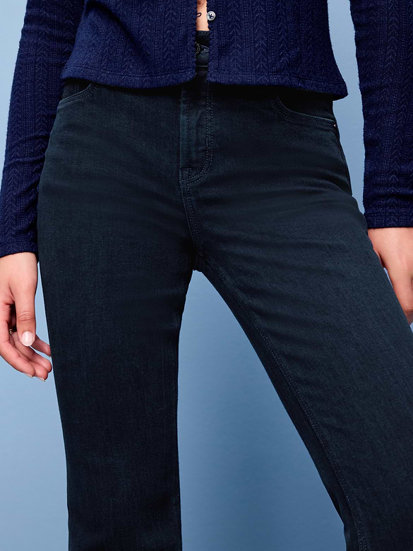 High-Waisted Flare Jeans