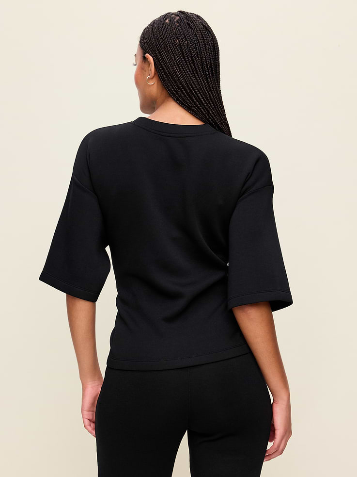 Image number 2 showing, Bounce Fleece Wrap Top