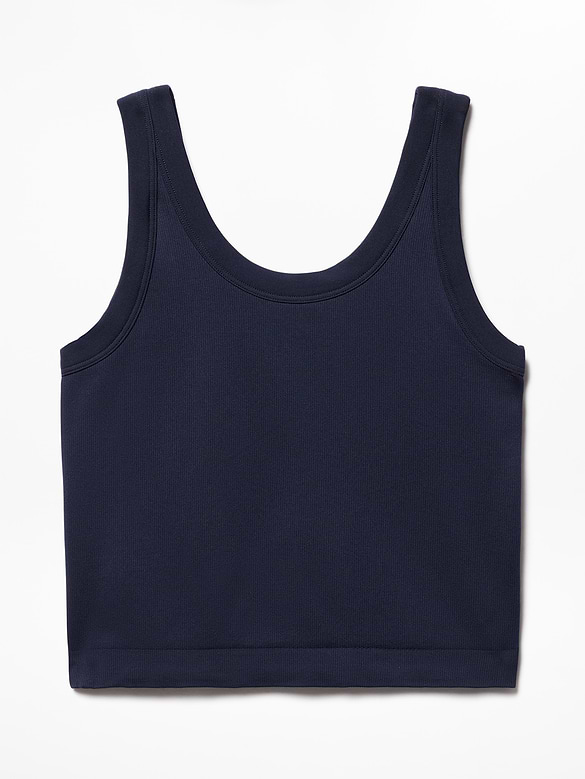 Athleta Girl Rise Above Rib Scoop Tank