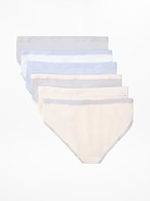 Image 2 of 2, Athleta Girl Right Moves Cotton Bikini Underwear 6-Pack