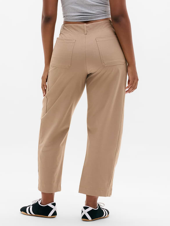 Skyline High Rise Barrel Leg Pant