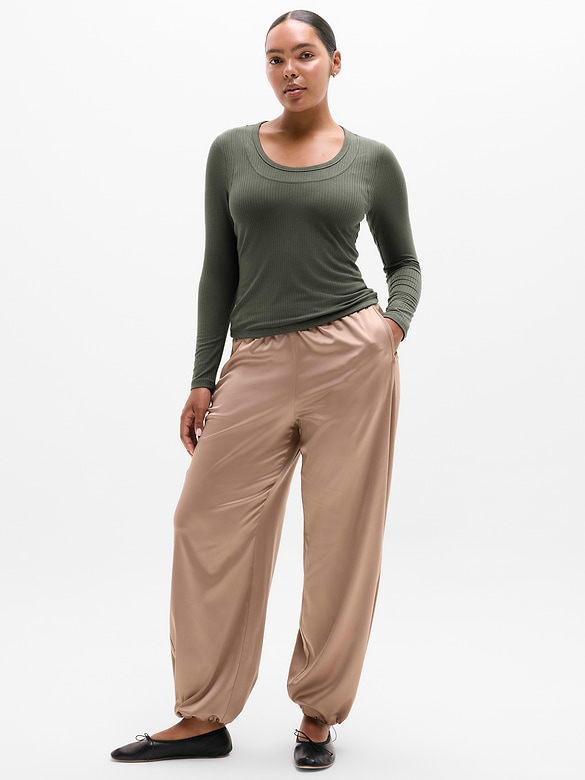 Perfect Rib Layered Top