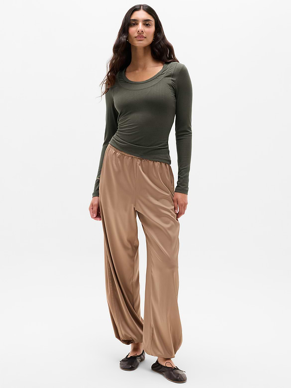 Perfect Rib Layered Top