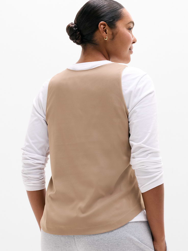 Image number 5 showing, Featherweight Satin Tank