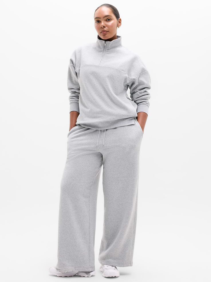 Image 5 of 7, Forever Fleece 1/4 Zip Sweatshirt