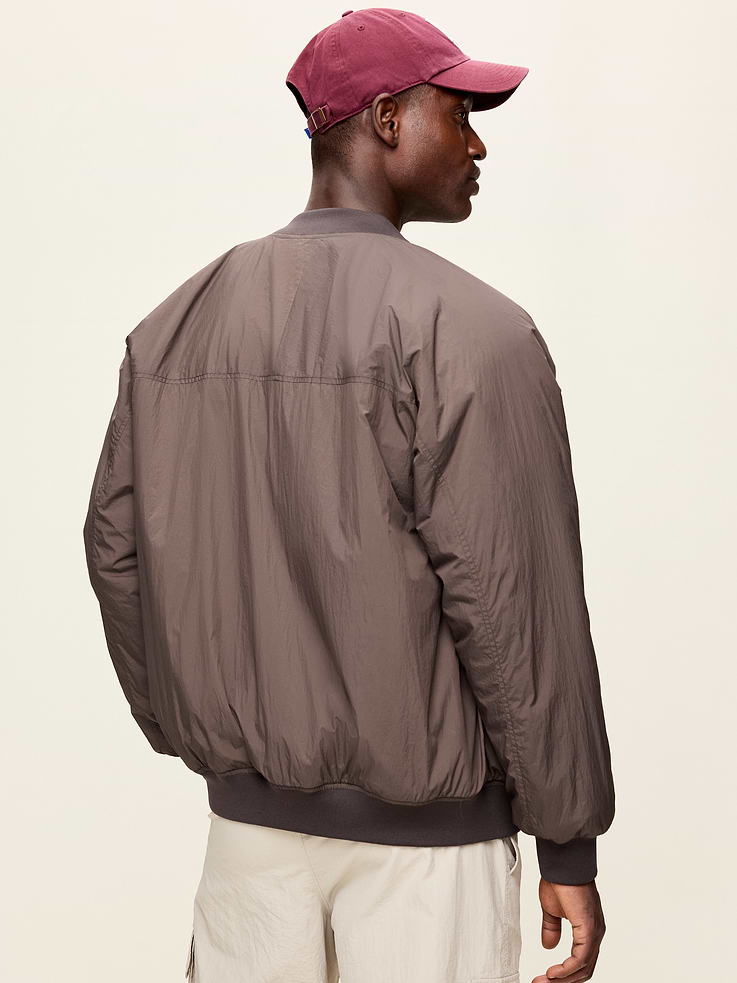 Image 2 of 4, Water-Resistant Insulated Bomber Jacket