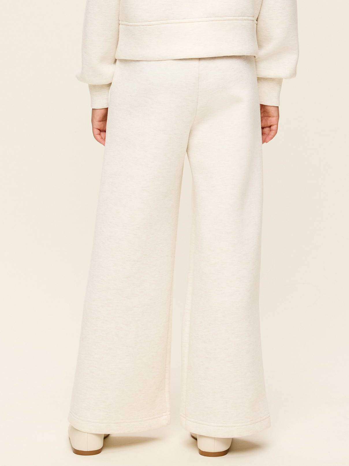 Image number 2 showing, High-Waisted Bounce Fleece Wide-Leg Sweatpants for Girls