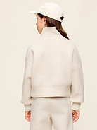 Image number 2 showing, Bounce Fleece Half-Zip Pullover Sweatshirt for Girls