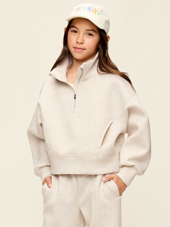 Bounce Fleece Half-Zip Pullover Sweatshirt for Girls
