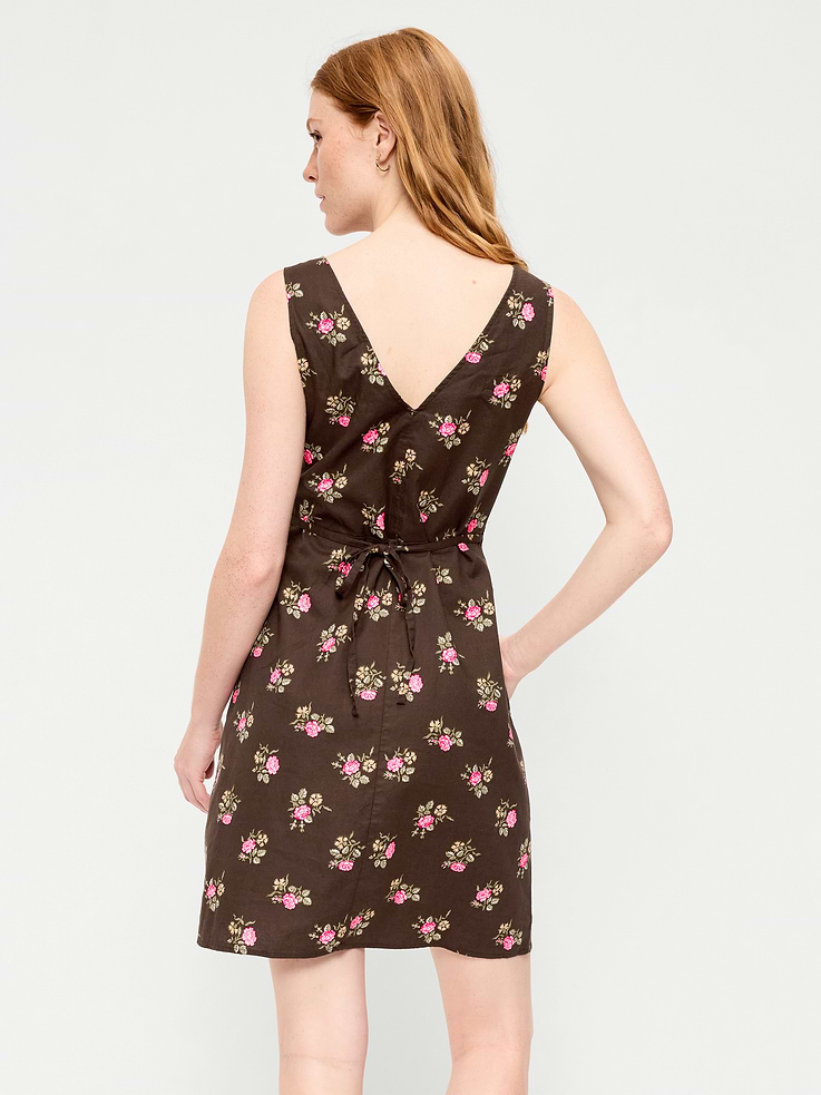 Image number 2 showing, Sleeveless A-Line Mini Dress