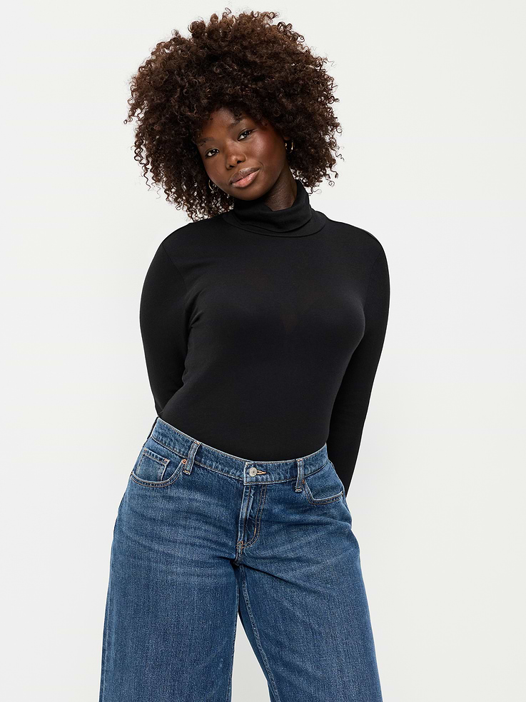 Image number 3 showing, Slim-Fit Ribbed Turtleneck